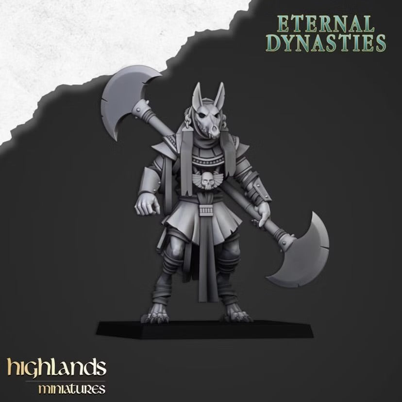 Anubis Guard - Highlands Miniatures - Eternal Dynasties | Tabletop Games