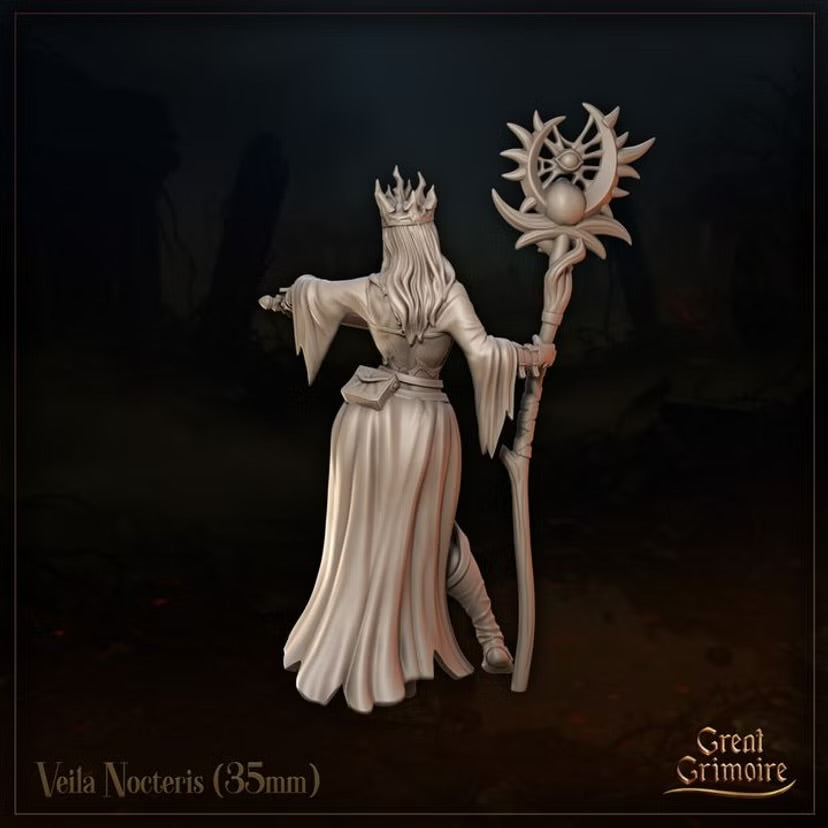 Veila Nocteris - Great Grimoire - Tabletop Games