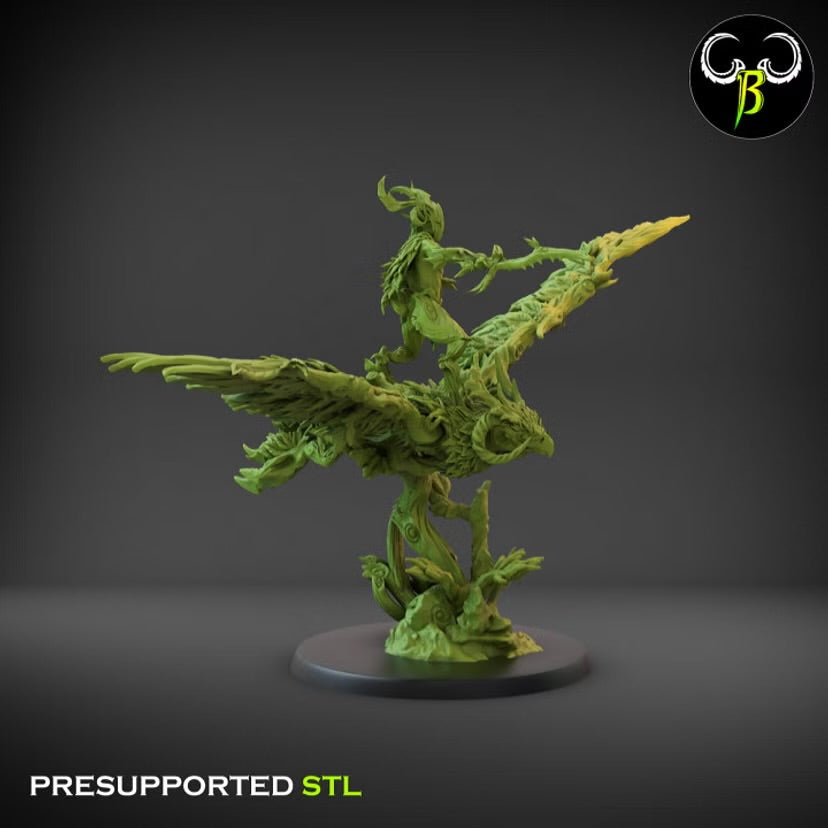 Wild Riders With Shield - ClayBeastCreation - Grove Guardians | Tabletop Games