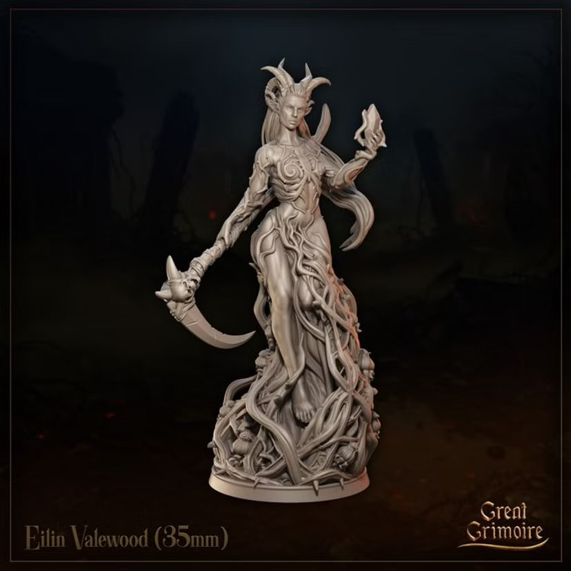 Eilin Valewood - Great Grimoire - Tabletop Games