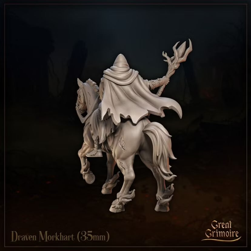 Draven Morkhart - Great Grimoire - Tabletop Games
