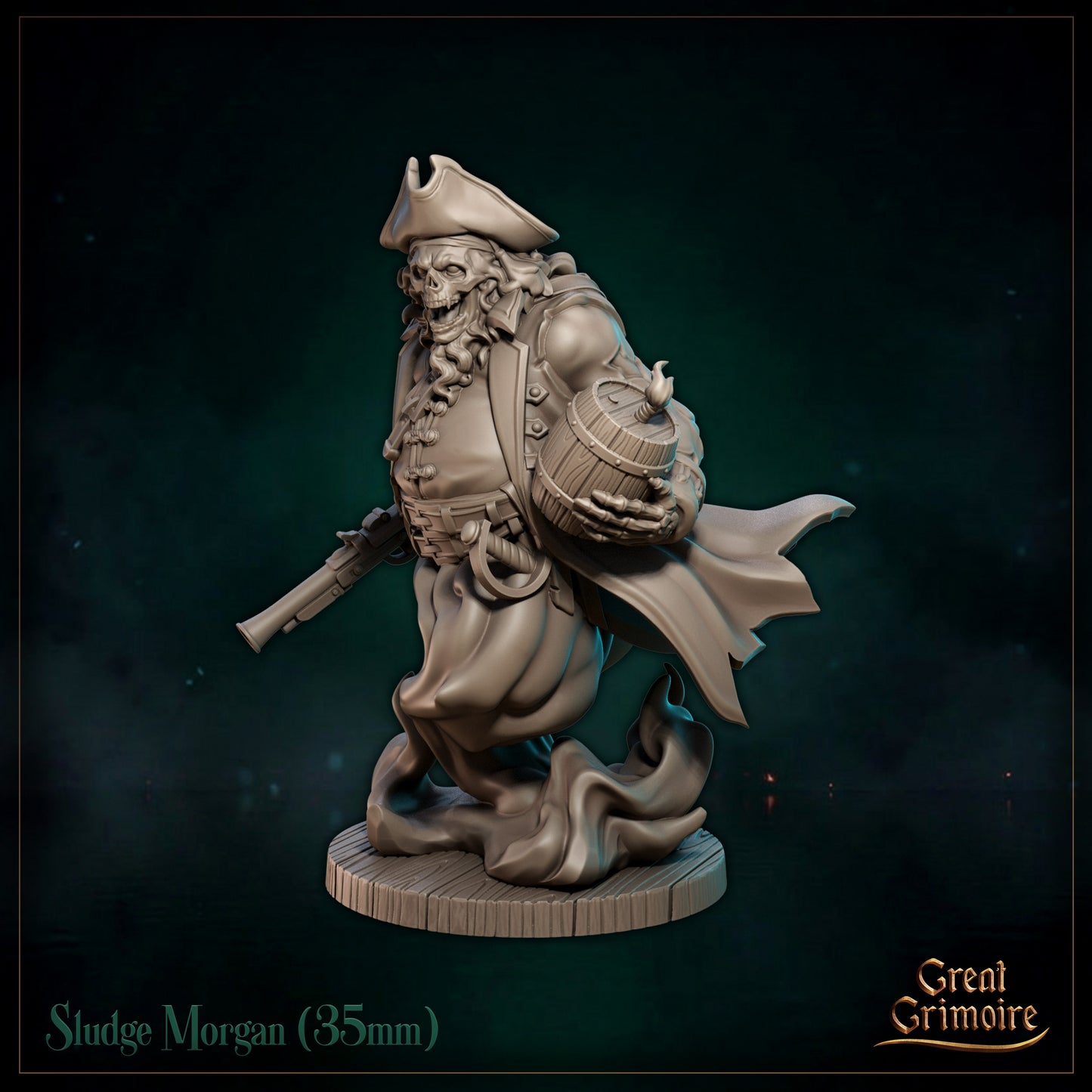Sludge Morgan - Great Grimoire - Black Tidelight - Tabletop Games