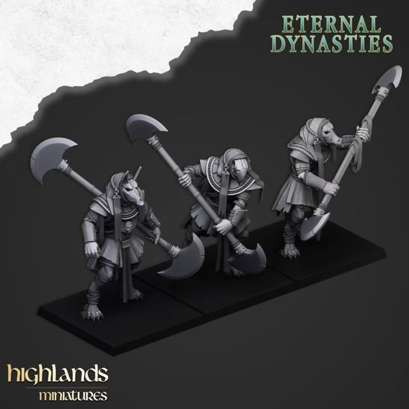 Anubis Guard - Highlands Miniatures - Eternal Dynasties | Tabletop Games