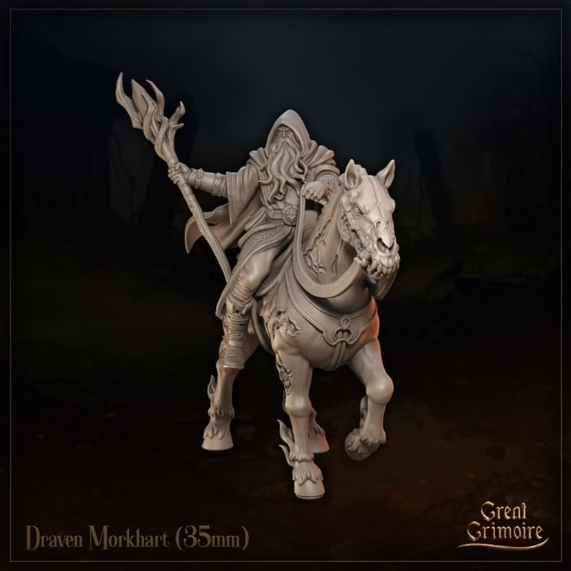 Draven Morkhart - Great Grimoire - Tabletop Games