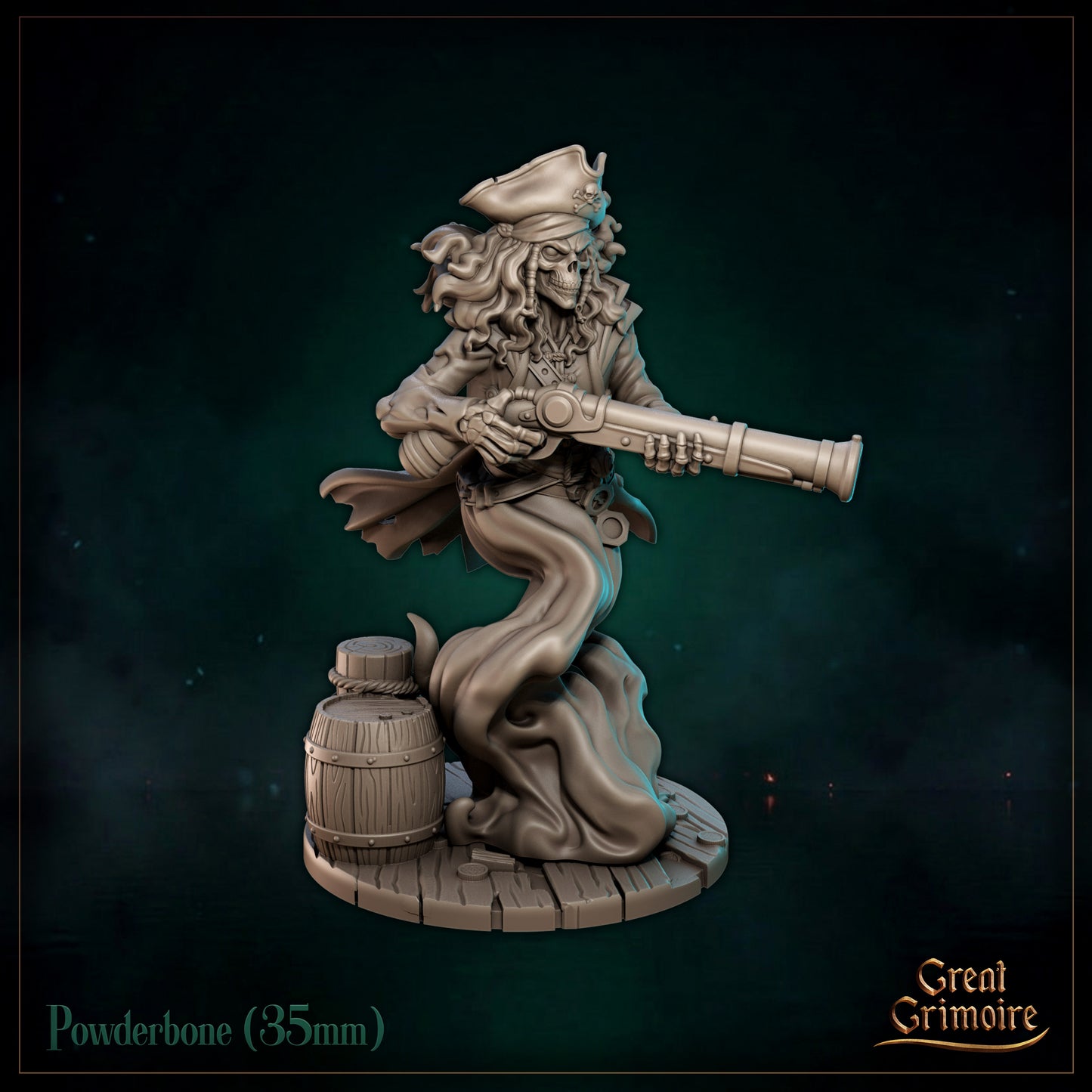 Powderbone - Great Grimoire - Black Tidelight - Tabletop Games