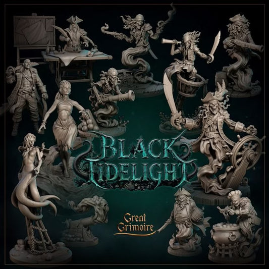 Black Tidelight Full Release - Great Grimoire - Black Tidelight - Tabletop Games