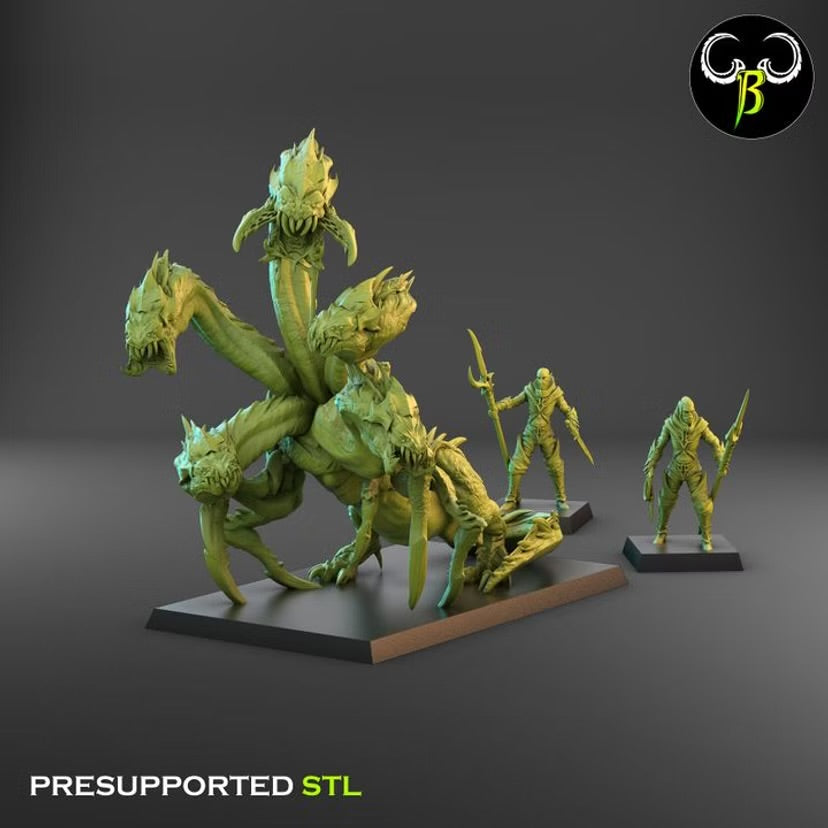 Cave Dweller Squad - ClayBeastCreation - Cult of the Eight | Tabletop Games