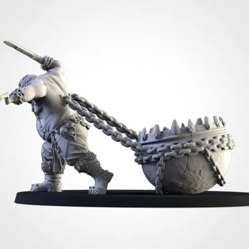 Ogre Butcher with Cauldron | Txarli Factory | Northern Ogres | Tabletop Wargaming