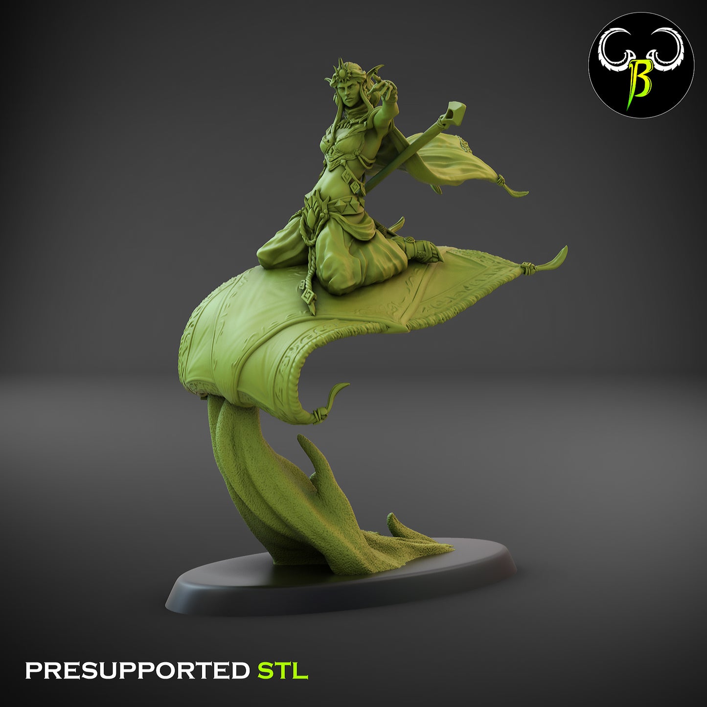 Mystic Carpeteer - ClayBeastCreation - Sand Lords | Tabletop Games
