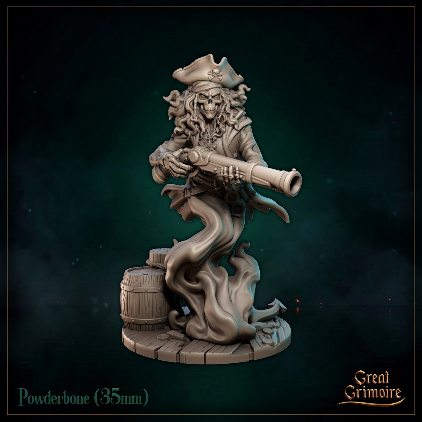 Powderbone - Great Grimoire - Black Tidelight - Tabletop Games