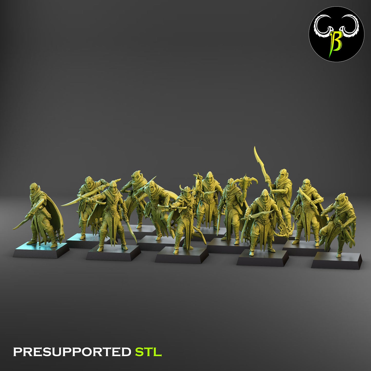 Silk Hunters - ClayBeastCreation - Cult of the Eight | Tabletop Games
