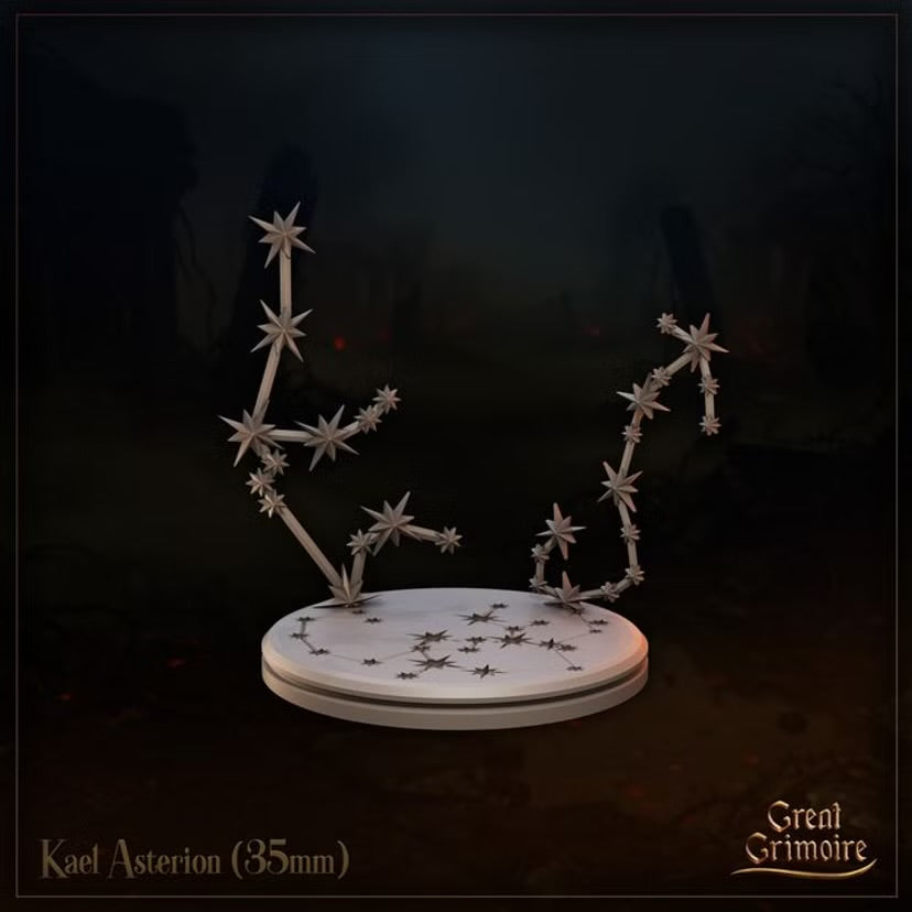 Kael Asterion - Great Grimoire - Tabletop Games