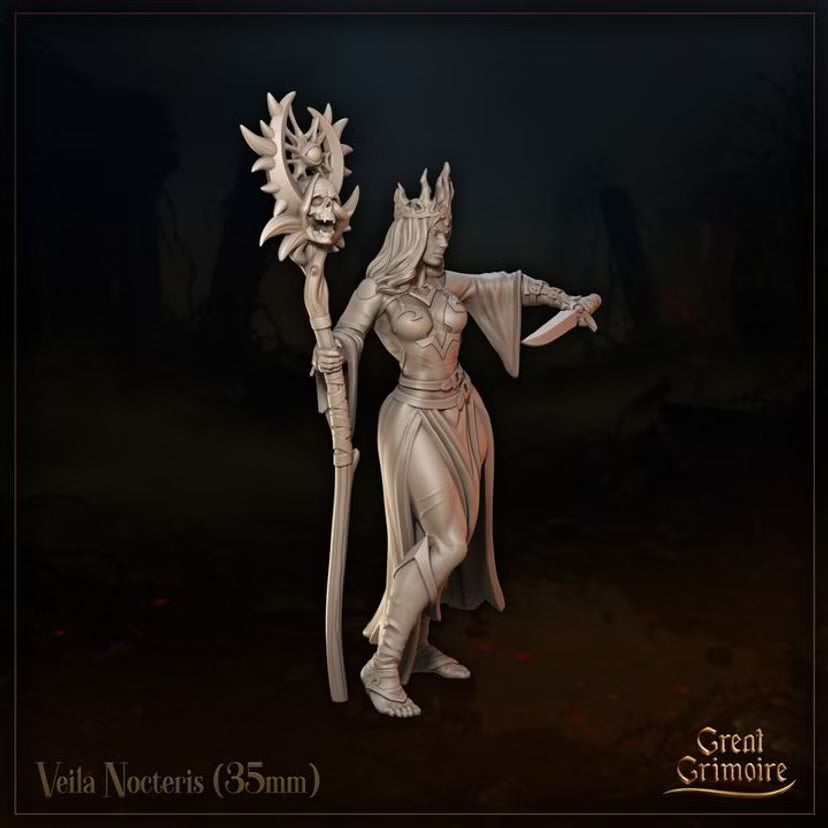 Veila Nocteris - Great Grimoire - Tabletop Games