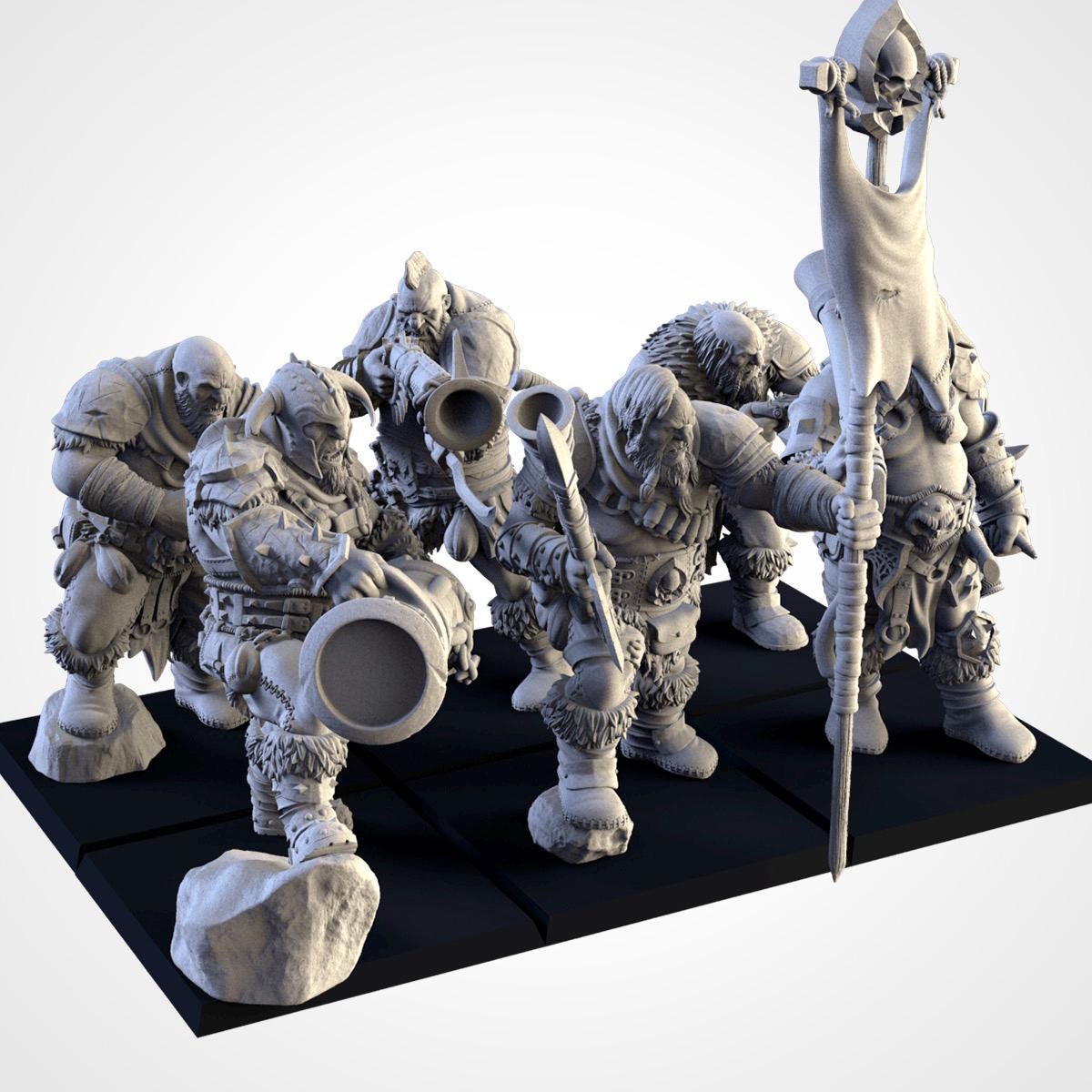 Ogre Bombardiers | Txarli Factory | Northern Ogres | Tabletop Wargaming