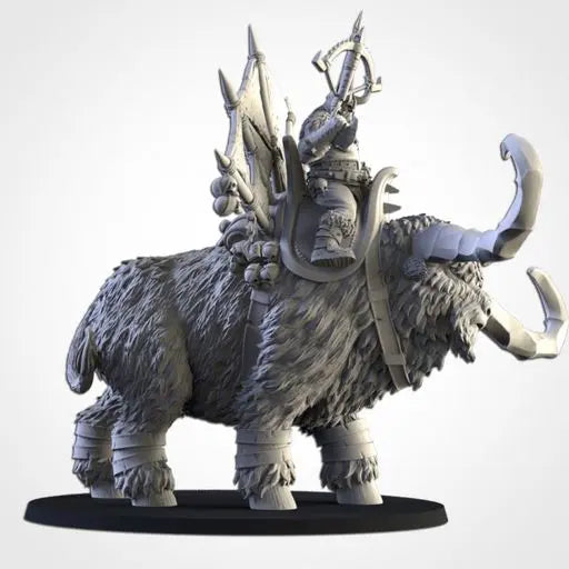 Khan On Rock Aurochs | Txarli Factory | Northern Ogres | Tabletop Wargaming