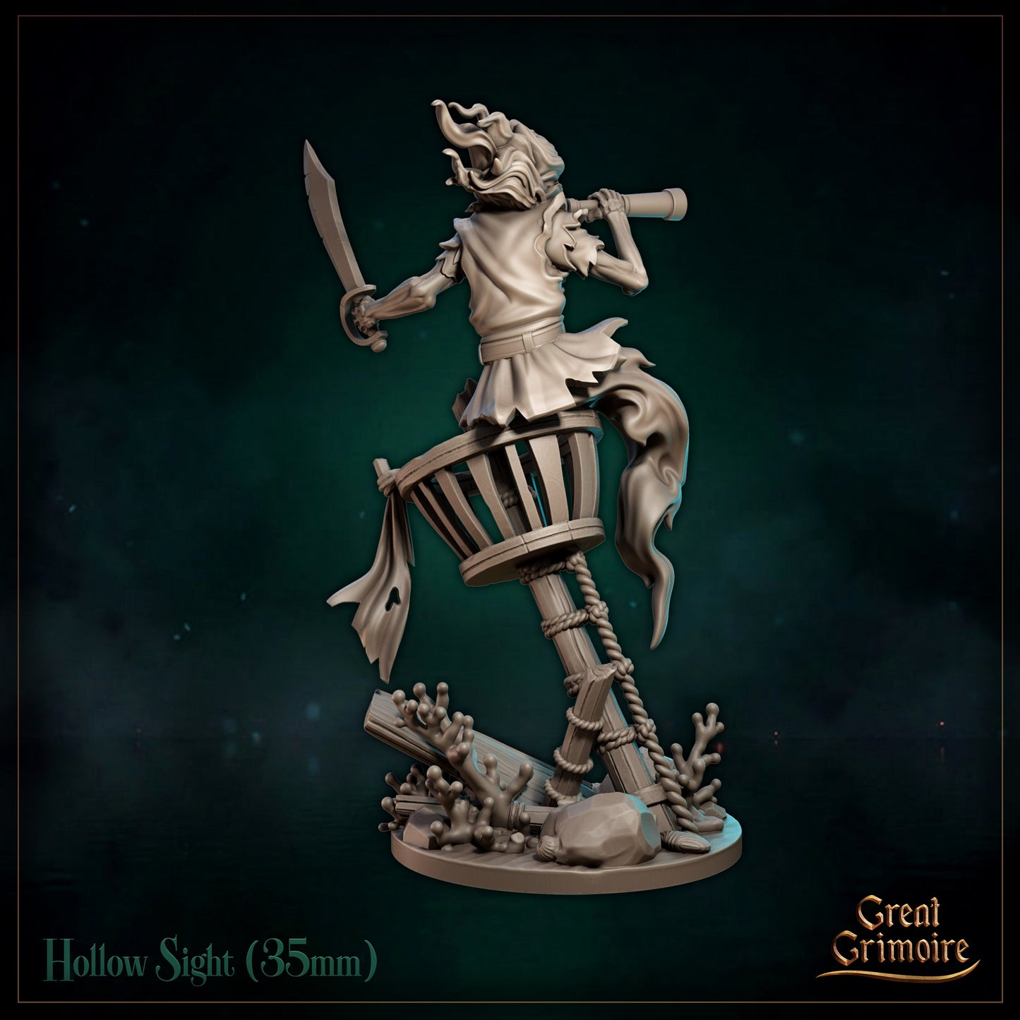 Hollowsight - Great Grimoire - Black Tidelight - Tabletop Games