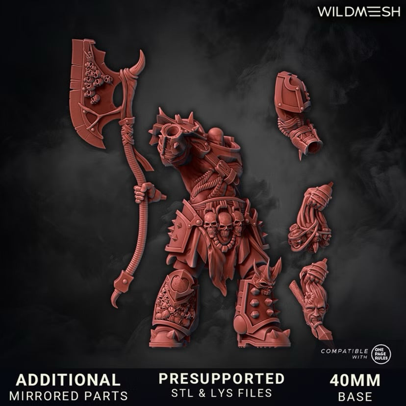 Decapitator Khamalor - Wildmesh | Tabletop Games