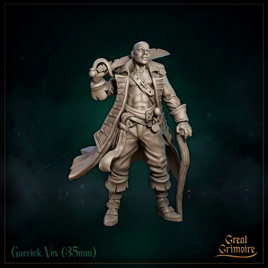 Garrick Vex - Great Grimoire - Black Tidelight - Tabletop Games