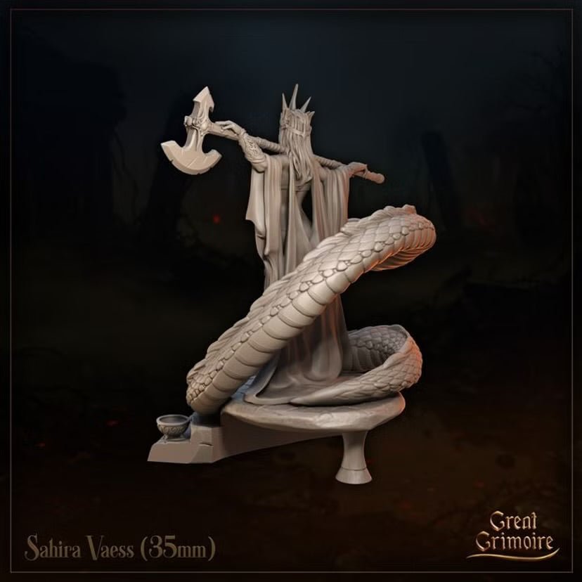 Sahira Vaess - Great Grimoire - Tabletop Games