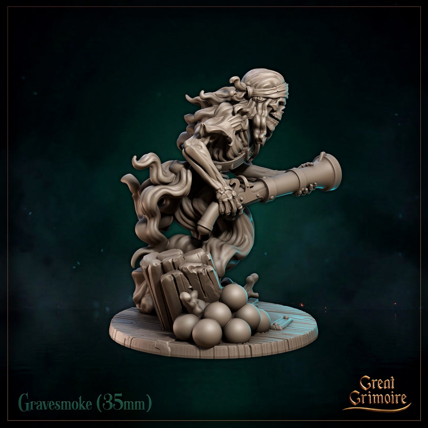 Gravesmoke - Great Grimoire - Black Tidelight - Tabletop Games