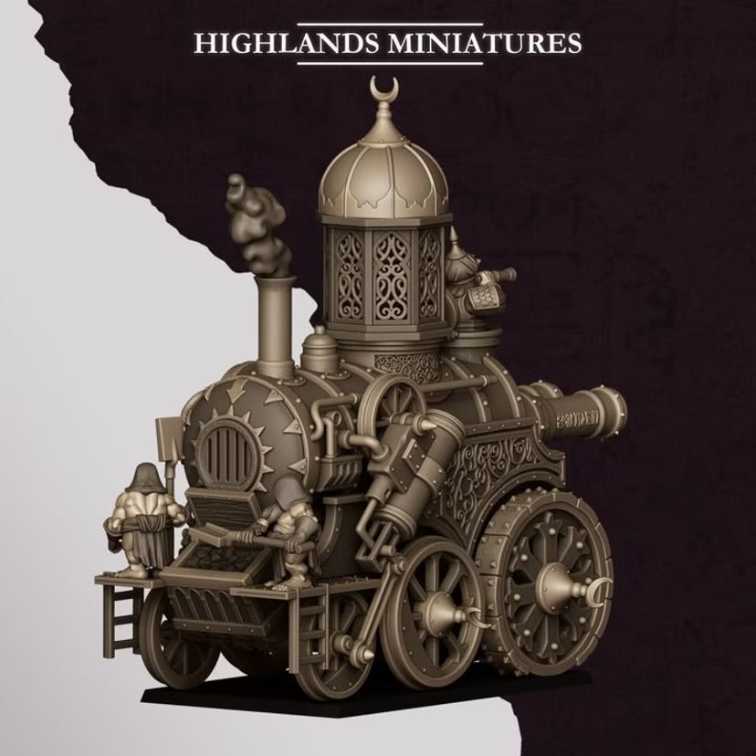 Marduk Iron Engine - Highlands Miniatures - Sons of Marduk | Tabletop Games