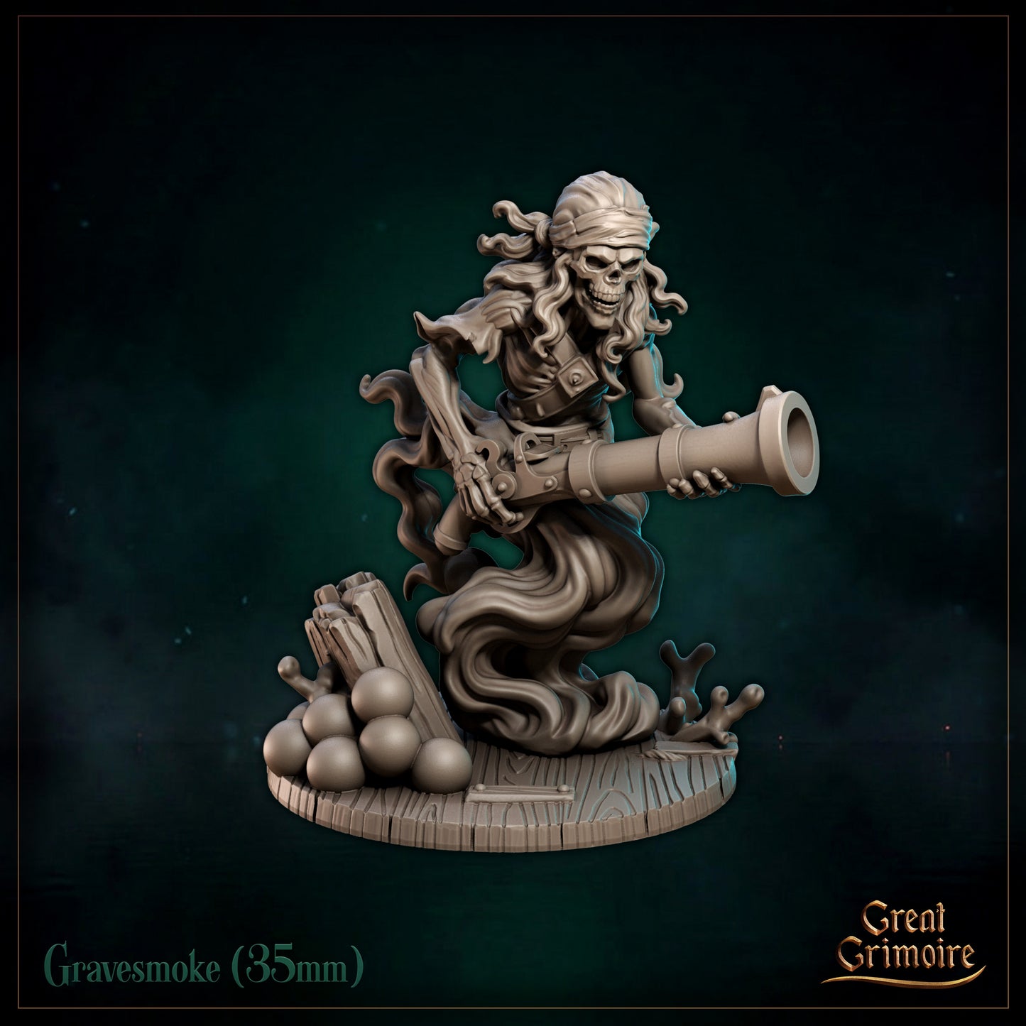 Gravesmoke - Great Grimoire - Black Tidelight - Tabletop Games