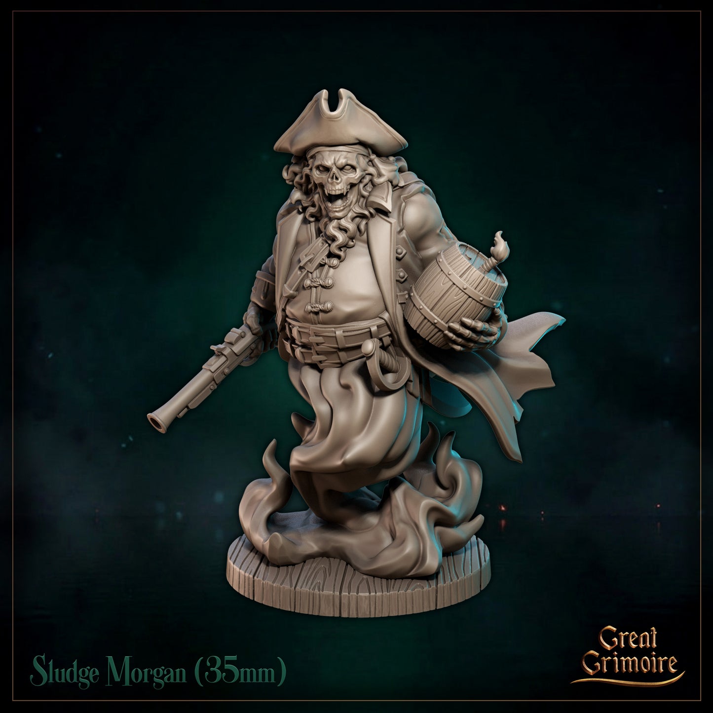 Sludge Morgan - Great Grimoire - Black Tidelight - Tabletop Games