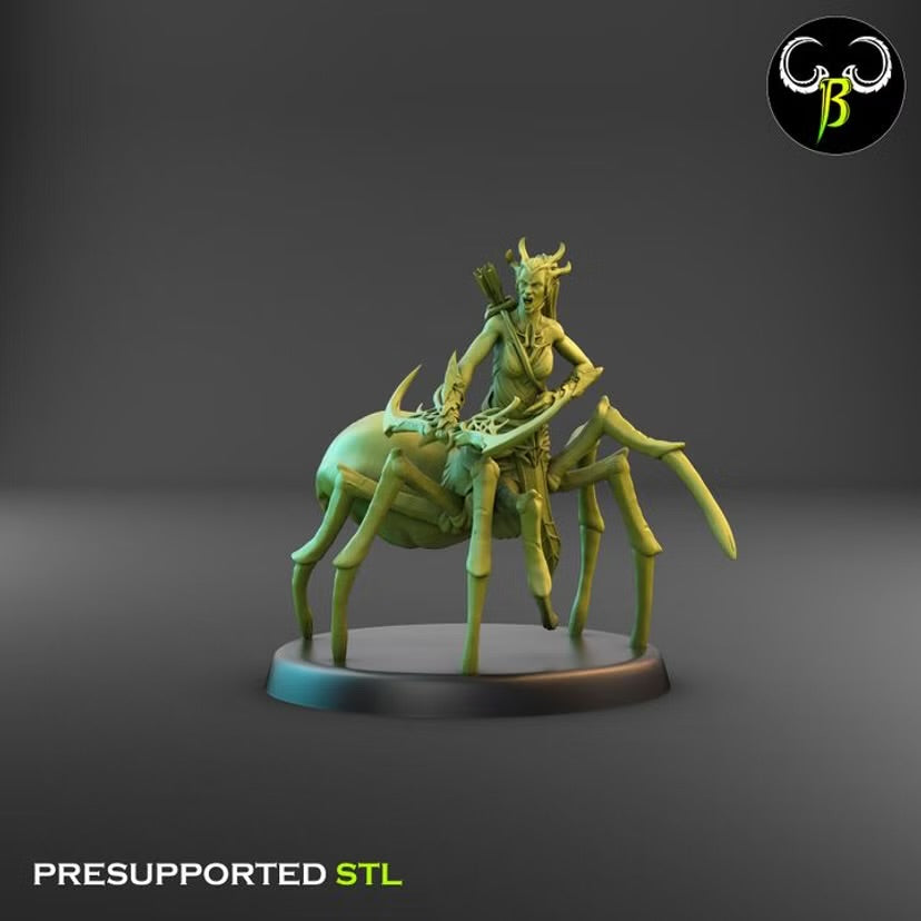 Spider Gods Favoured Bow - ClayBeastCreation - Cult of the Eight | Tabletop Games