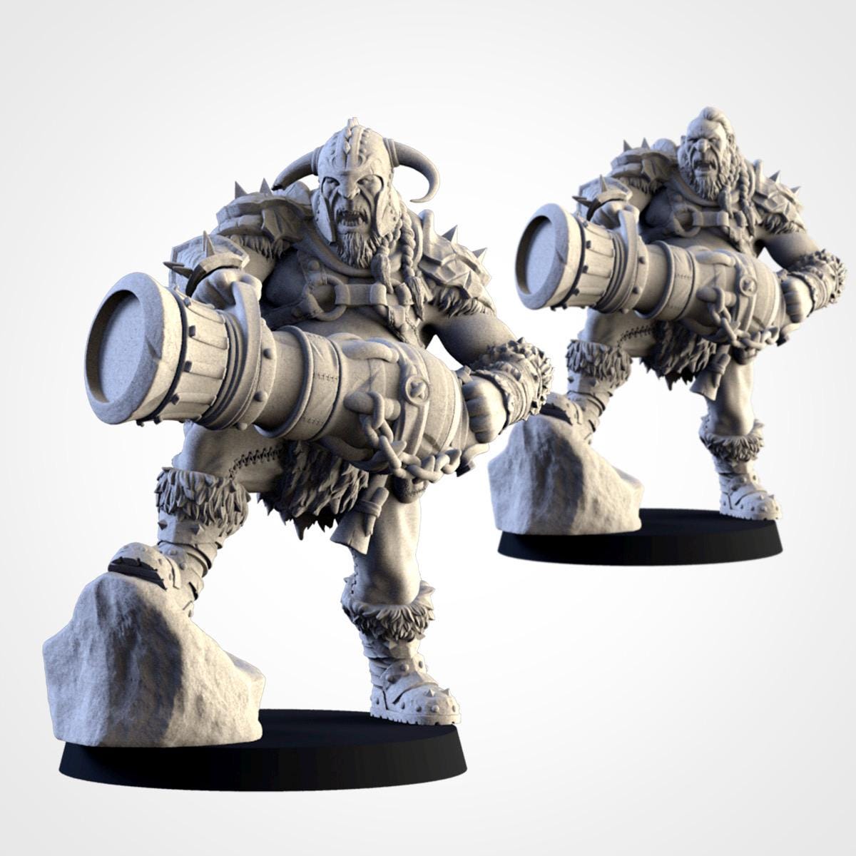 Ogre Bombardiers | Txarli Factory | Northern Ogres | Tabletop Wargaming