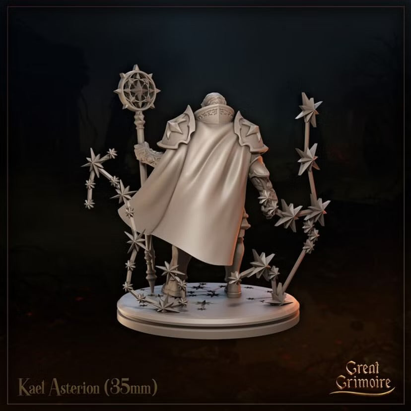 Kael Asterion - Great Grimoire - Tabletop Games