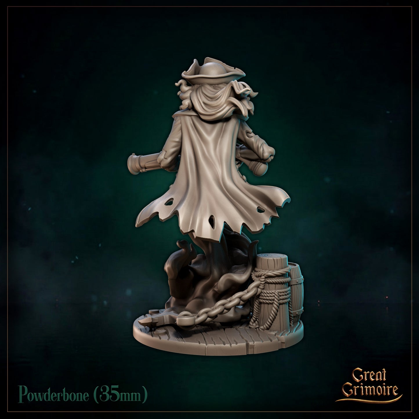 Powderbone - Great Grimoire - Black Tidelight - Tabletop Games