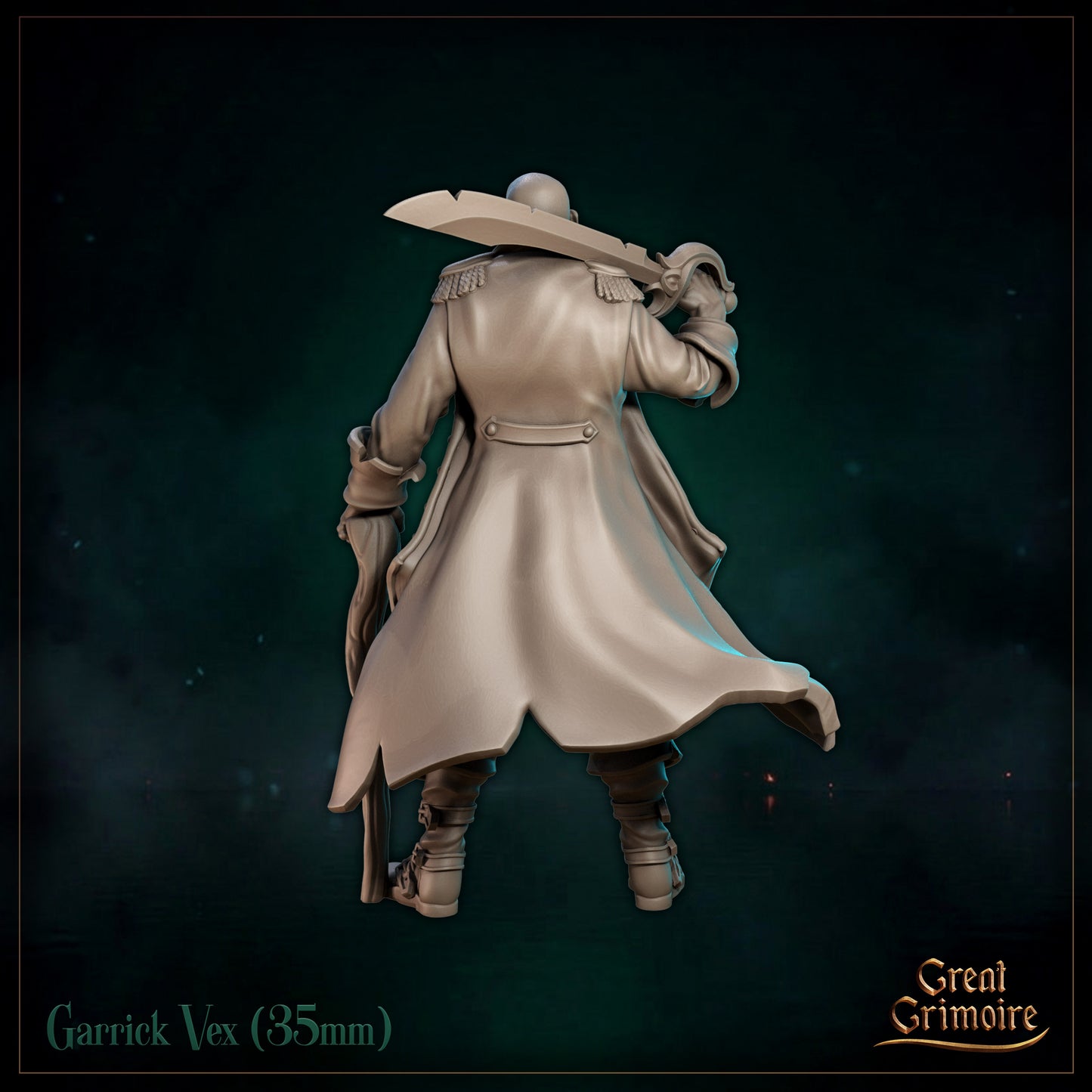 Garrick Vex - Great Grimoire - Black Tidelight - Tabletop Games