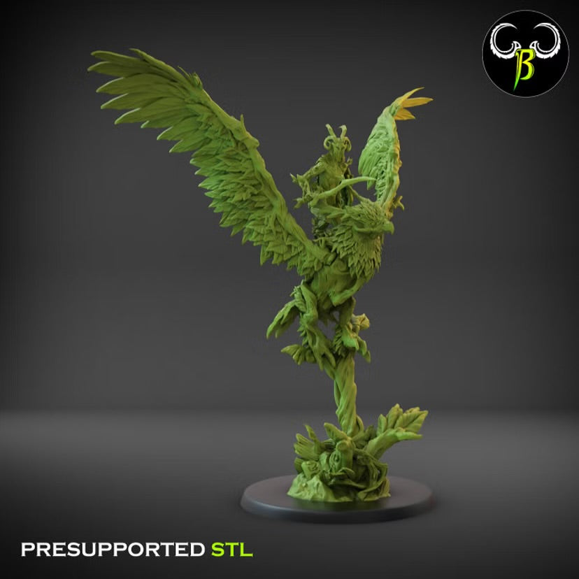 Wild Riders With Shield - ClayBeastCreation - Grove Guardians | Tabletop Games