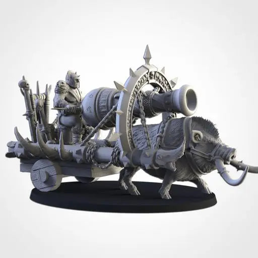 Ogre Thunder Cannon | Txarli Factory | Northern Ogres | Tabletop Wargaming