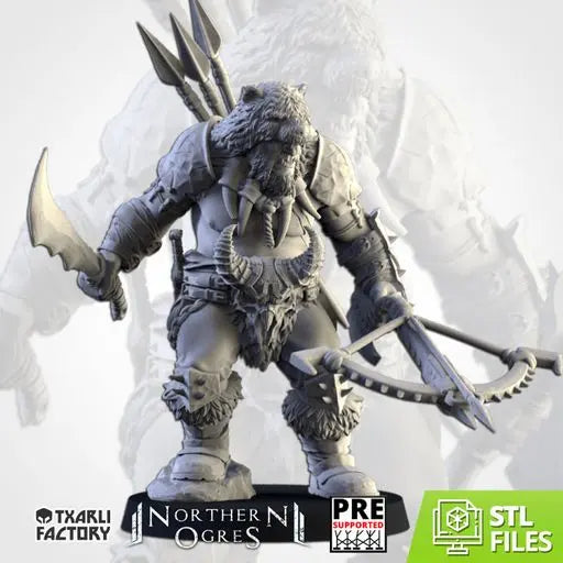 The Hunter Ogre | Txarli Factory | Northern Ogres | Tabletop Wargaming