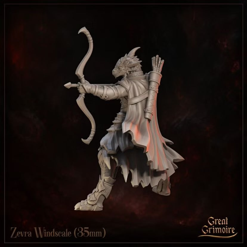 Zevra Windscale - Great Grimoire - Runeblood Covenant - Tabletop Games