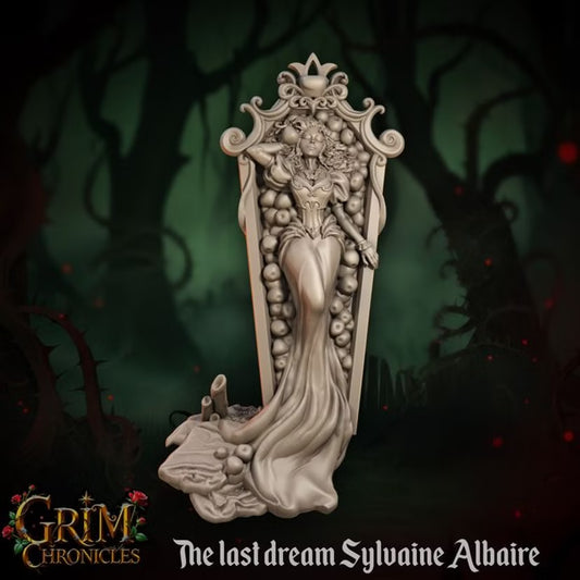 The Last Dream Sylvaine Albaire - Great Grimoire - Grim Chronicles | 3D Printed miniature | Tabletop Games