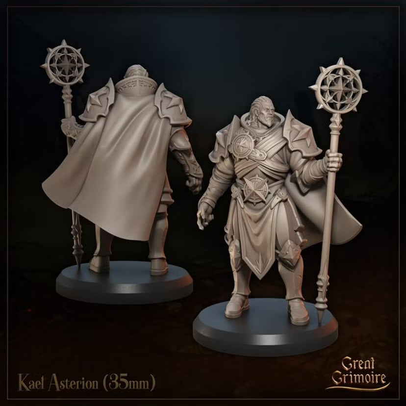 Kael Asterion - Great Grimoire - Tabletop Games
