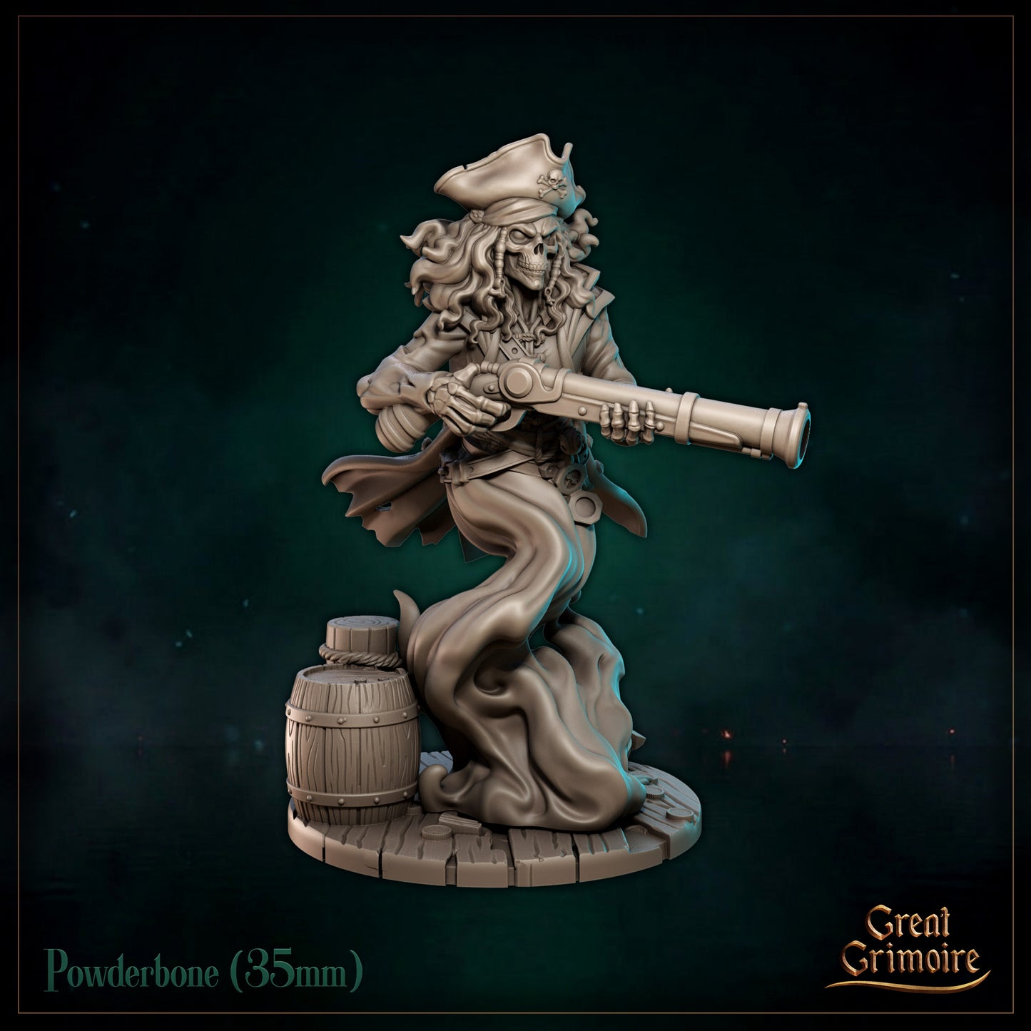 Powderbone - Great Grimoire - Black Tidelight - Tabletop Games