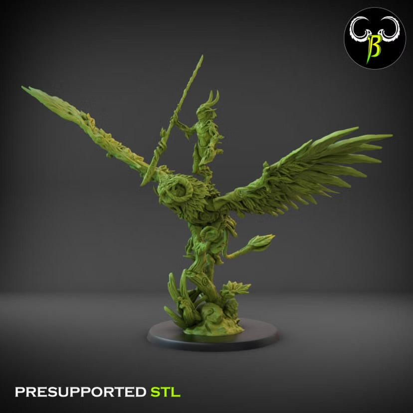 Wild Riders With Lance - ClayBeastCreation - Grove Guardians | Tabletop Games