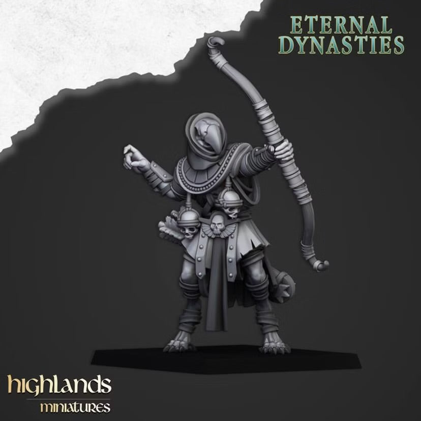 Anubis Guard with Bow - Highlands Miniatures - Eternal Dynasties | Tabletop Games