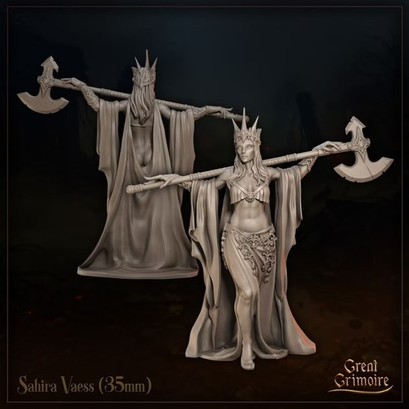 Sahira Vaess - Great Grimoire - Tabletop Games