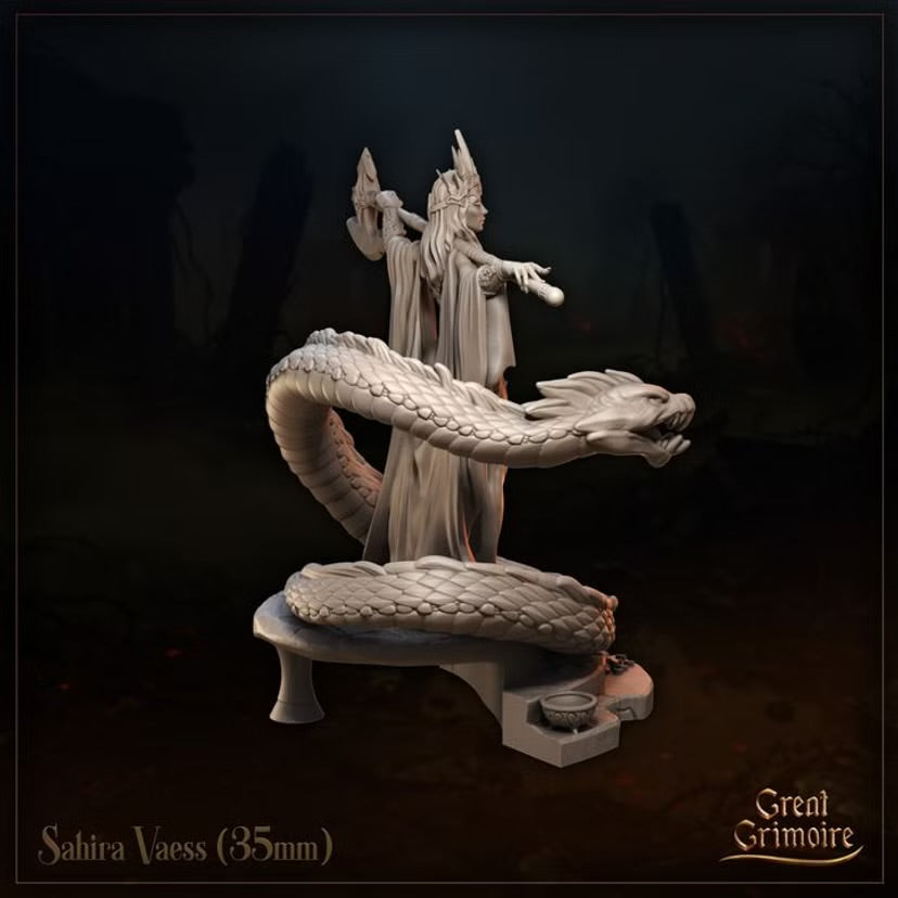 Sahira Vaess - Great Grimoire - Tabletop Games