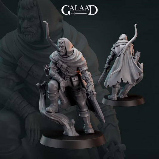 Forest Ranger Watching - Galaad Miniatures | Tabletop Games