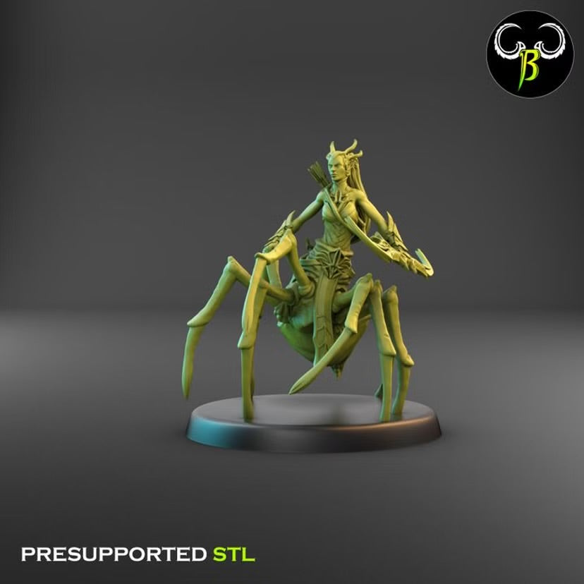 Spider Gods Favoured Bow - ClayBeastCreation - Cult of the Eight | Tabletop Games