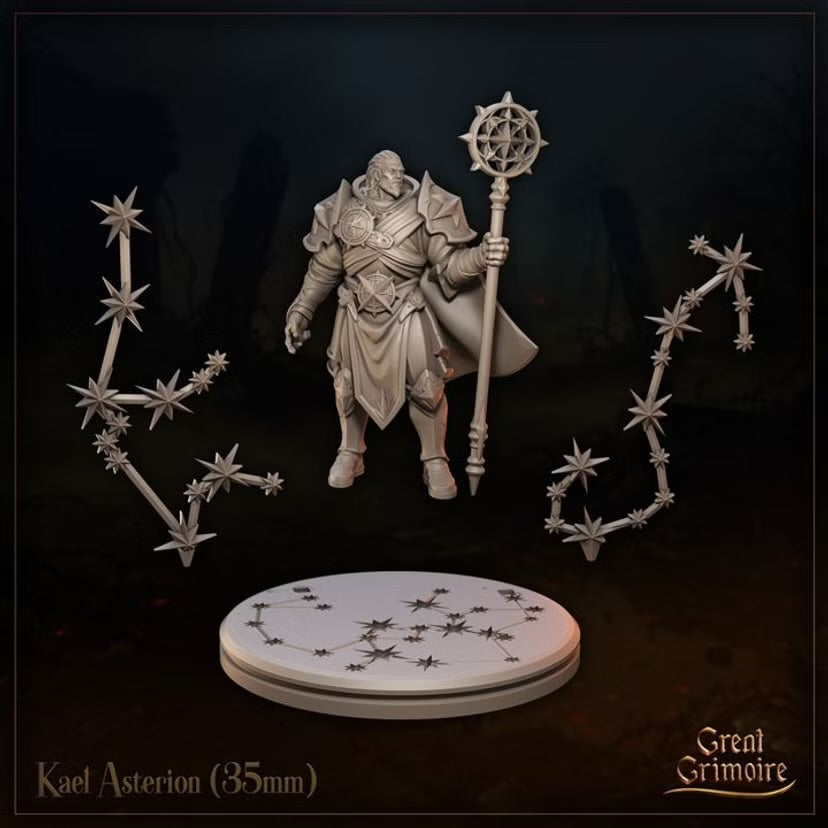 Kael Asterion - Great Grimoire - Tabletop Games