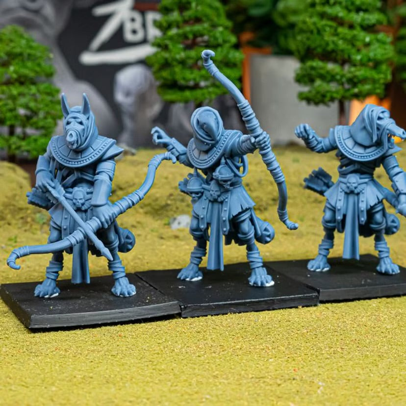 Anubis Guard with Bow - Highlands Miniatures - Eternal Dynasties | Tabletop Games