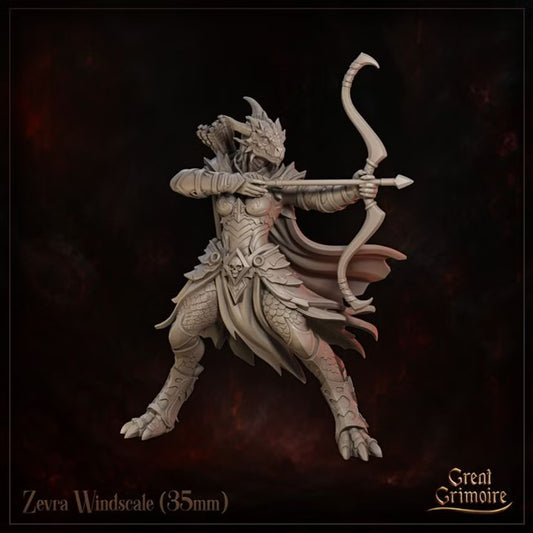 Zevra Windscale - Great Grimoire - Runeblood Covenant - Tabletop Games