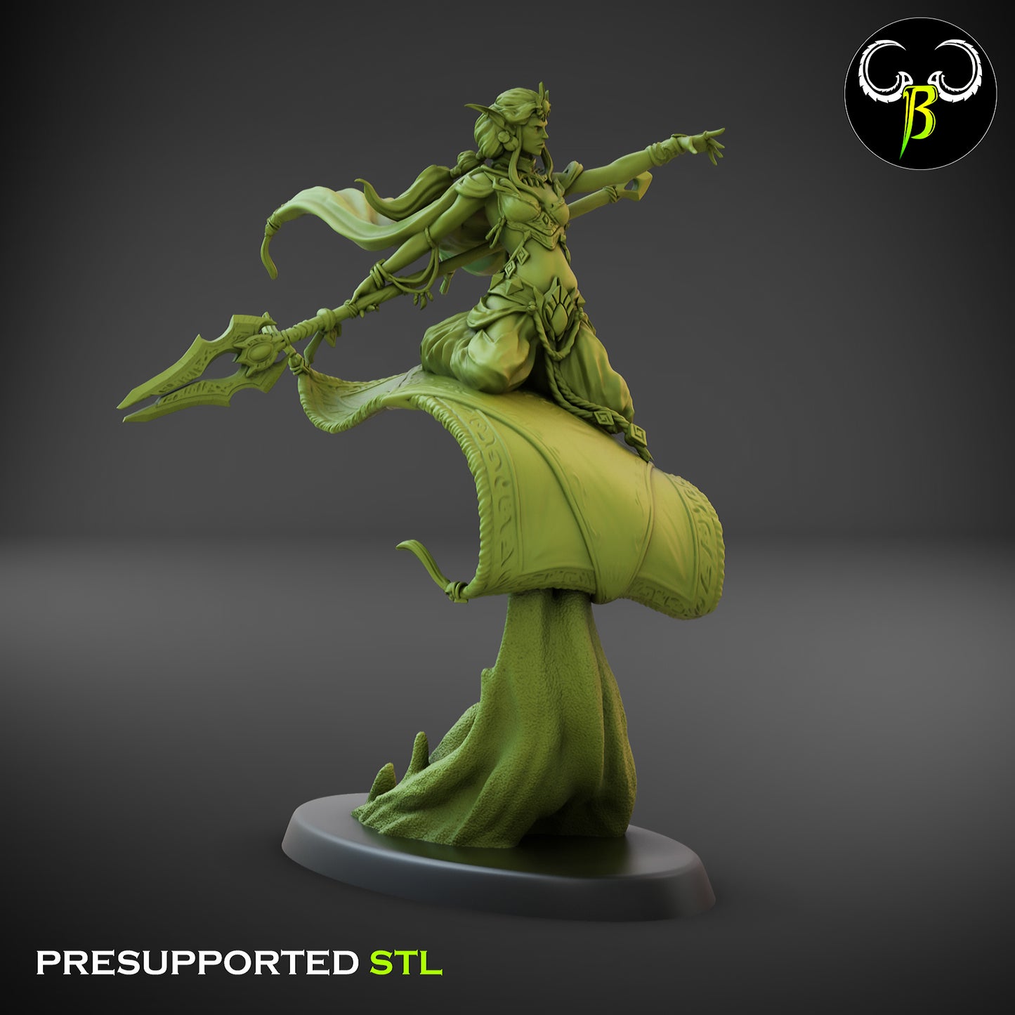 Mystic Carpeteer - ClayBeastCreation - Sand Lords | Tabletop Games