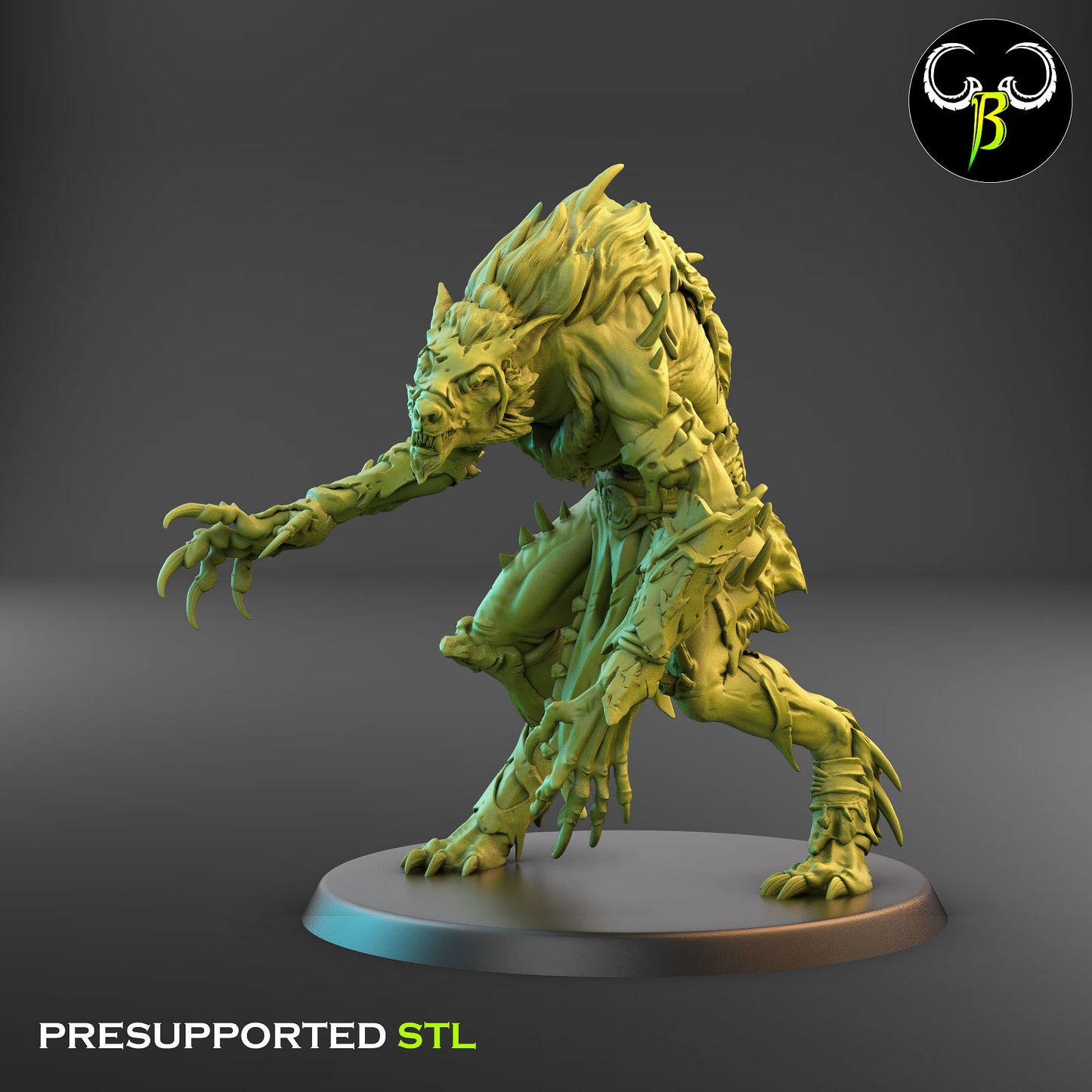 Feral Mutants - ClayBeastCreation - Dark Legions | Tabletop Games